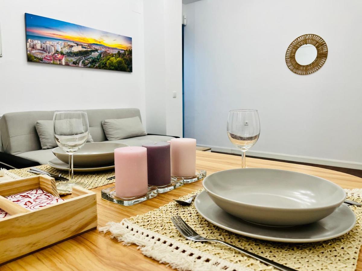 Marinac3 Precioso Apartamento Con Patio En El Centro Historico De Малага Экстерьер фото
